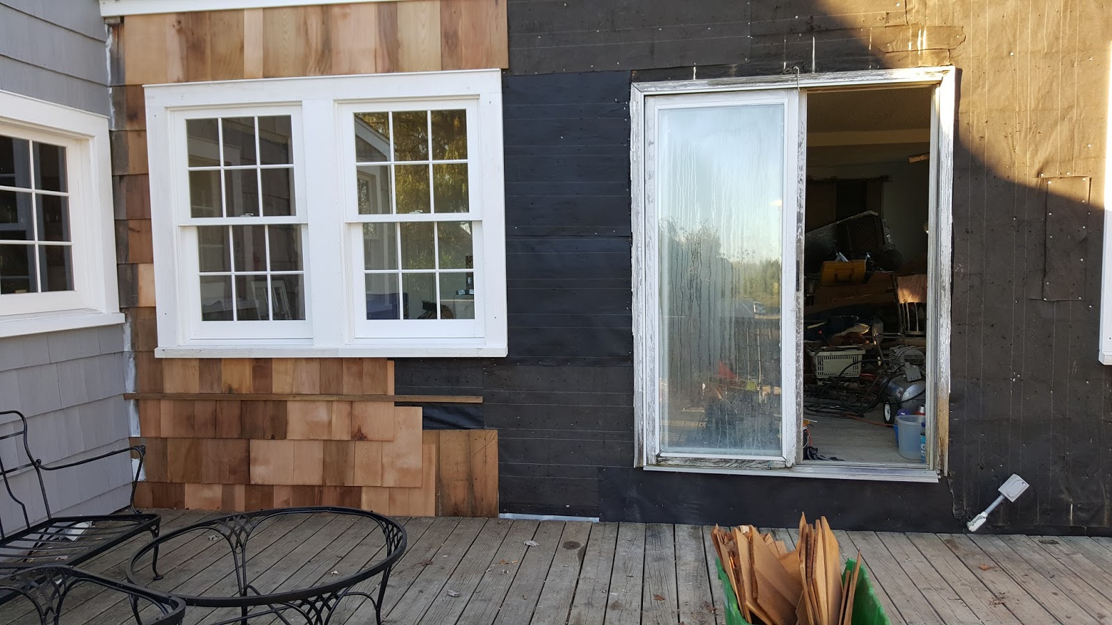 Gear Acres at Top of the Hill Step Up! Installing a patio door step