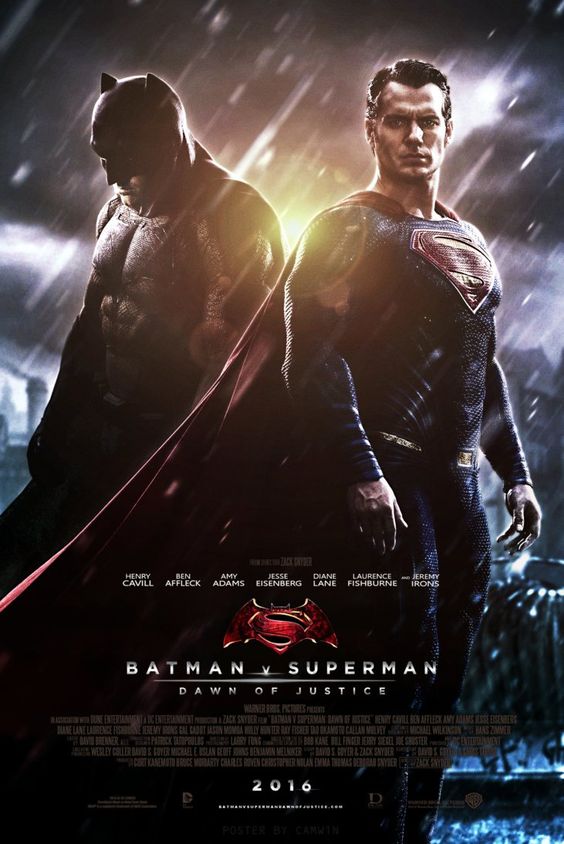 LAS MEJORES PELÍCULAS DE LA HISTORIA DEL CINE: BATMAN VS. SUPERMAN: EL  AMANECER DE LA JUSTICIA (2016). Superhéroes frente a frente.