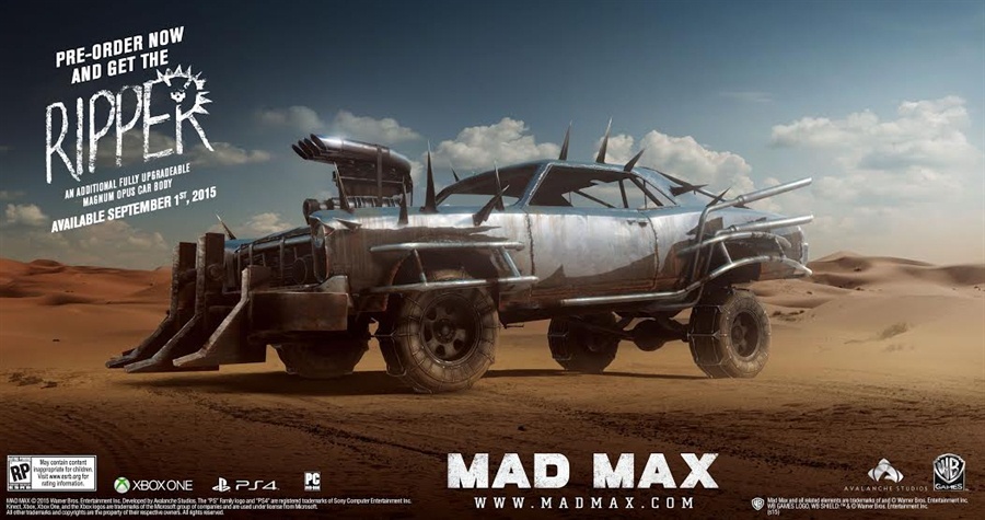 Mad Max PC Game Free Download Poster