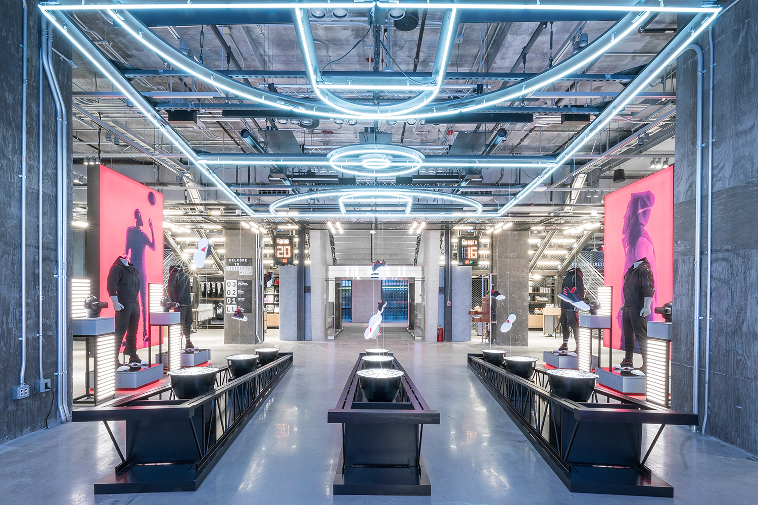 Proaño 3D - Green Pear Diaries Adidas despliega un estilo espacio en su nueva flagship store de Nueva York