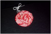 Candy cane christmas ornament