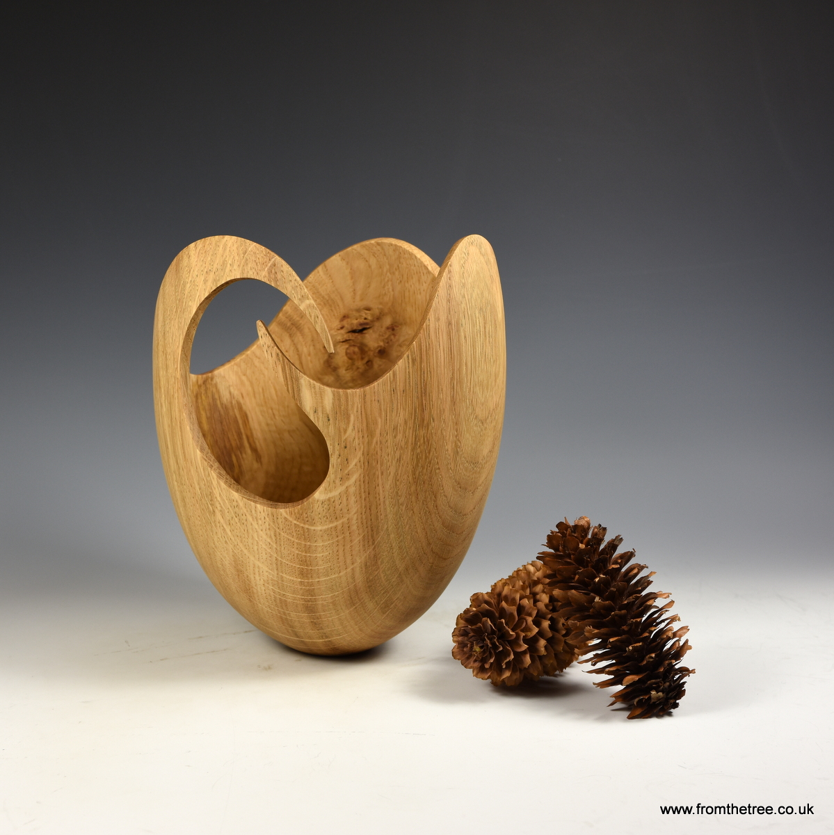 Fromthetree Woodturning By George Watkins New Oak Vase Vessels