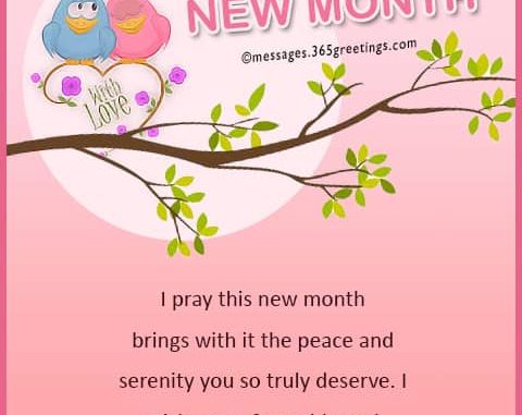 new month sms