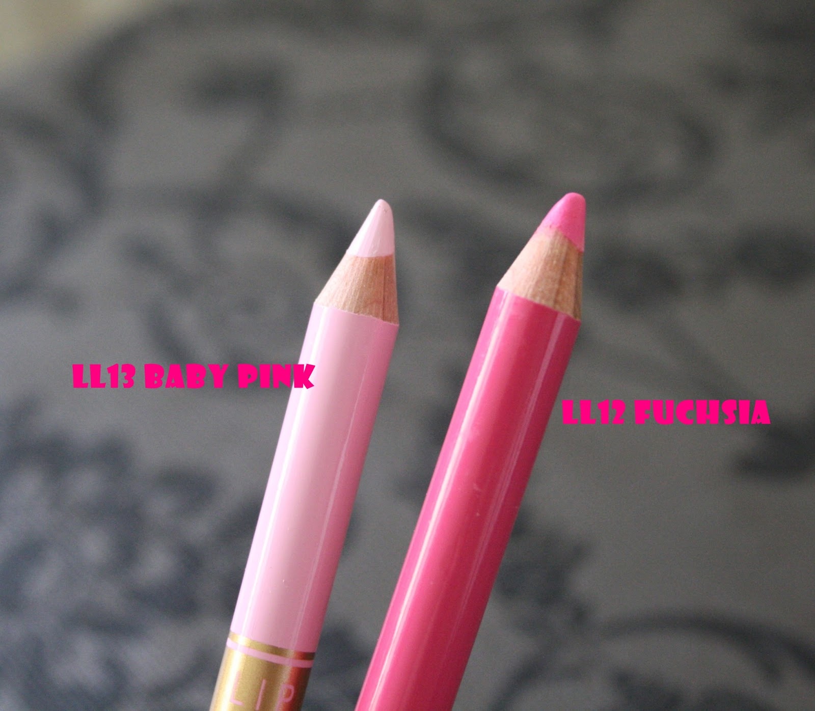 Nicky´s book BARRY M Lip Liners Baby pink & Fuchsia
