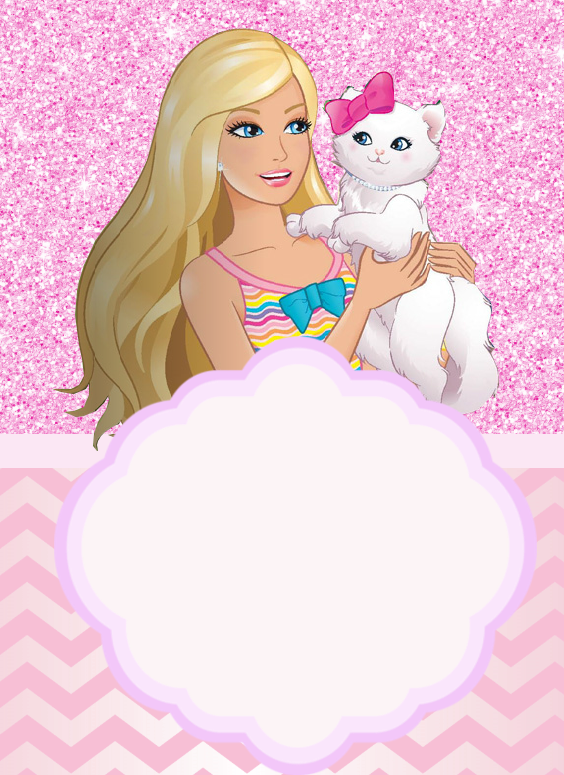Decorando Mi Fiesta Invitaciones de cumpleaños BARBIE Decorando Mi Fiesta Invitaciones de cumpleaños BARBIE
