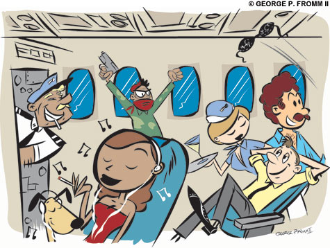 συμβουλές για πολύωρο αεροπορικό ταξίδι