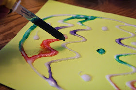 Toddler Approved!: Cool Science: Spring Salt Painting