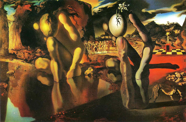 Five Most Famous Paintings of Surrealism by Salvador Dali/Metamorphosis of Narcissus