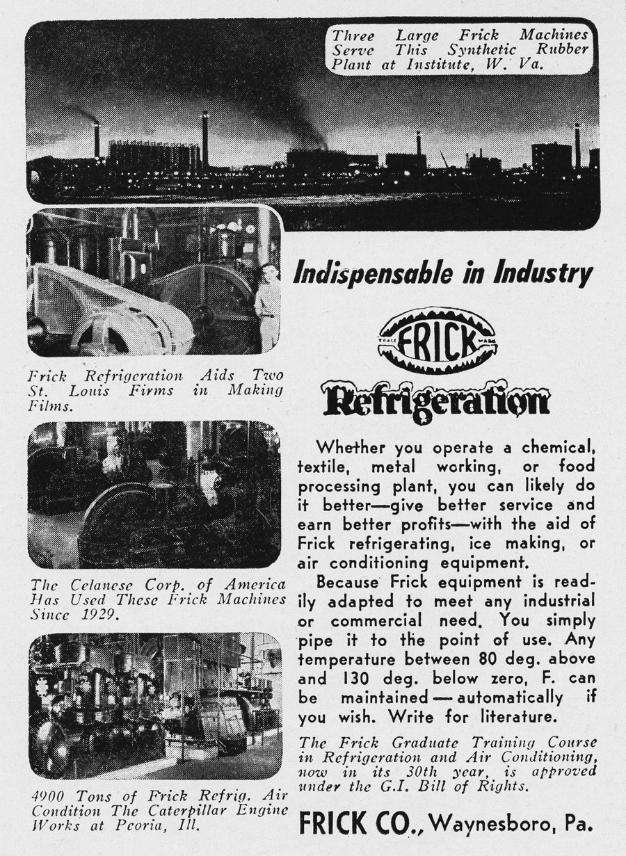 Eventized A Michael Neno Blog Frick Refrigeration Indispensable in