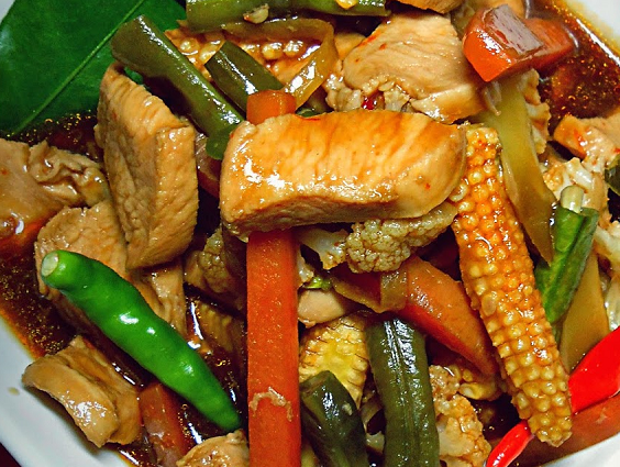 Resepi Ayam Masak Paprik Ala Thai 
