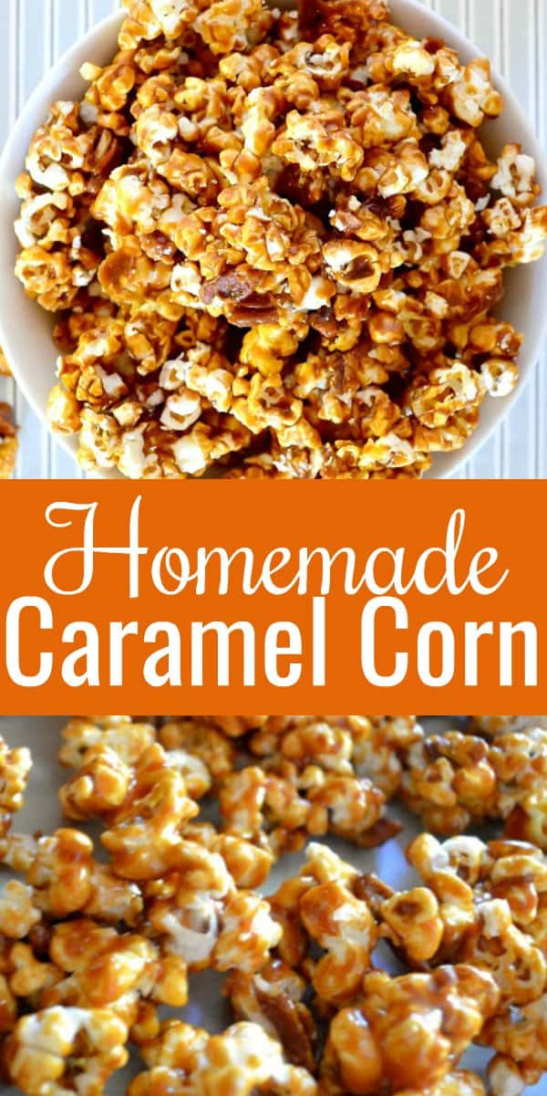 Homemade Caramel Corn Recipe Serena Bakes Simply From Scratch