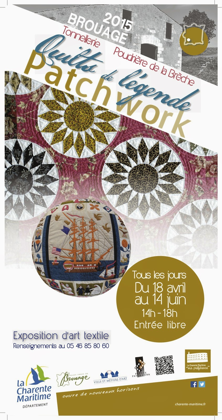 France Patchwork 44 Nouvelles expositions mettez vos agendas à jour