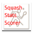 Squash Game scorer and stats keeper