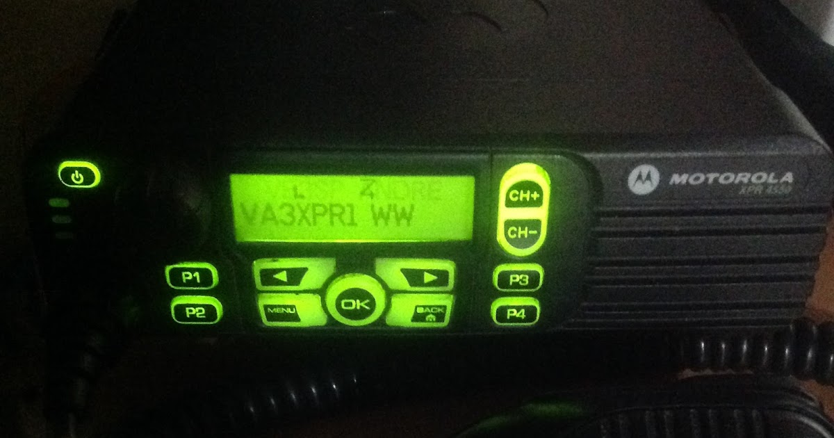 MOTOROLA XPR 4550: mototrbo xpr 4550