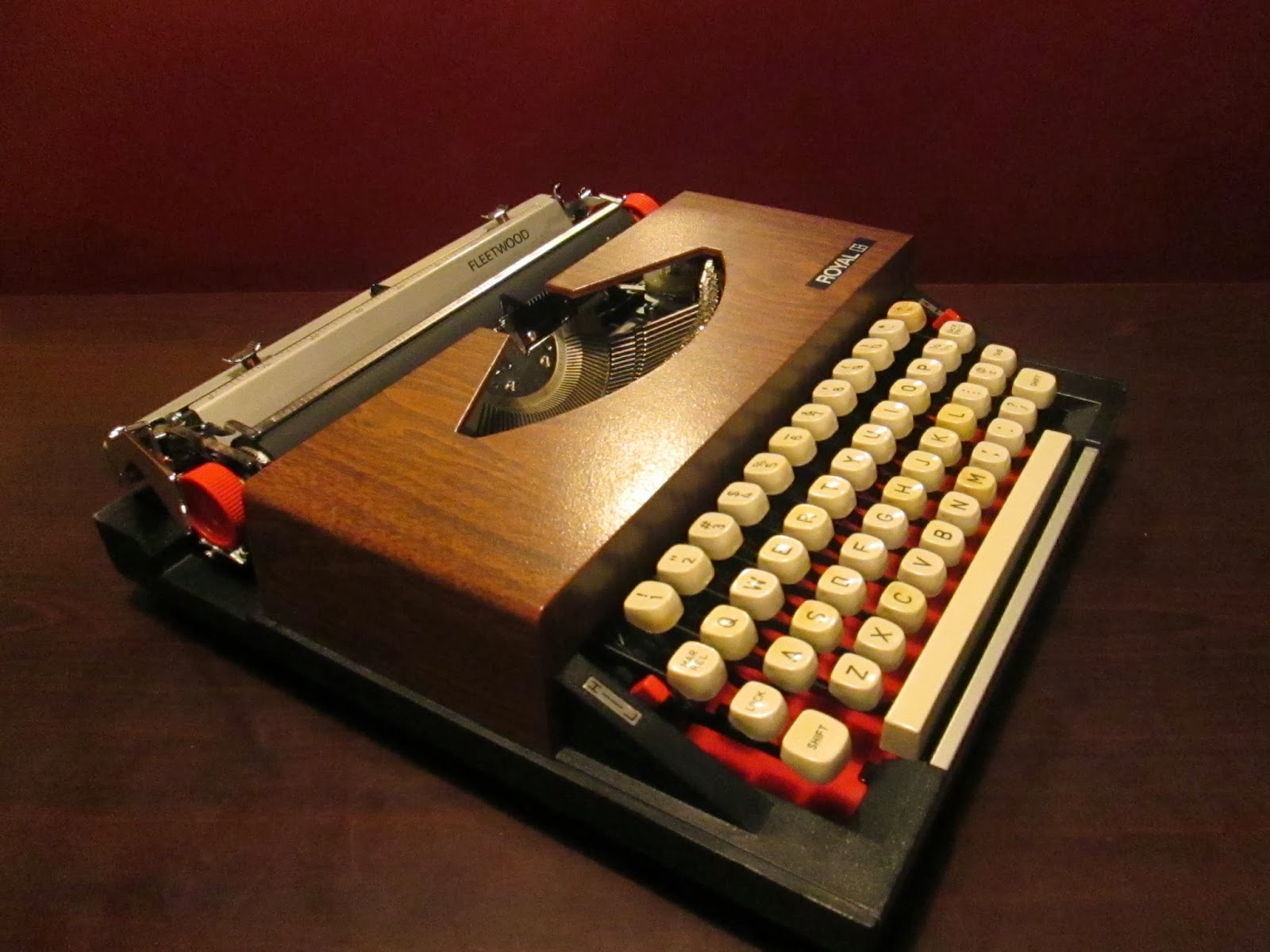 Royal Typewriters Royal Fleetwood, 1970