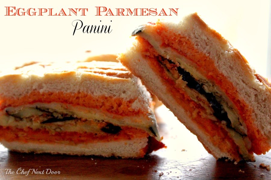 Eggplant Parmesan Panini