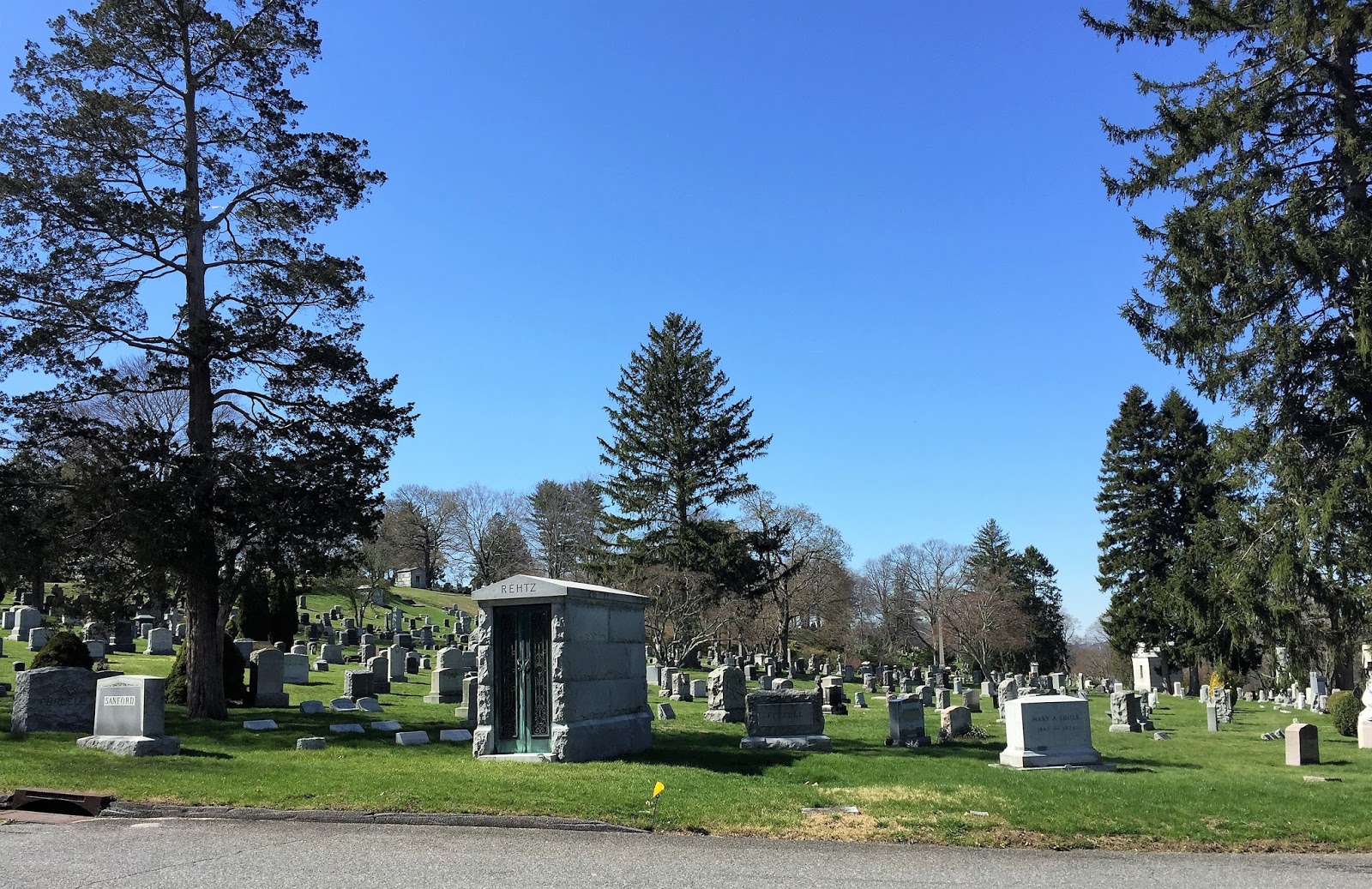 Souvenir Chronicles VALHALLA, NEW YORK KENSICO CEMETERY