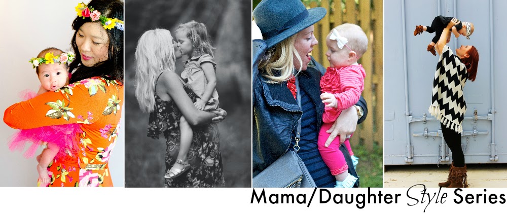 mama/daughter blogger style series