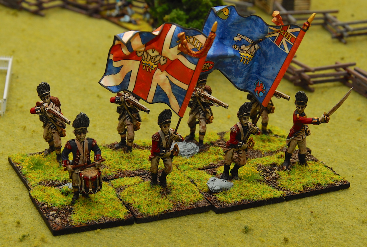 Lord Ashram's House of War 40mm AWI British Grenadiers finished