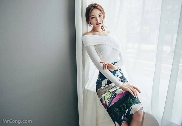 Beautiful Park Jung Yoon in the April 2017 fashion photo album (629 photos) photo 16-0