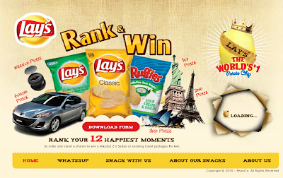 Malaysia Contest: Rank & Win Lays Contest