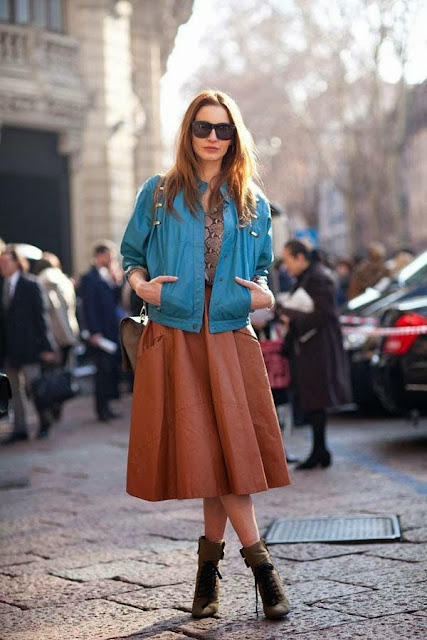 Leather Skirts - FRONT ROW
