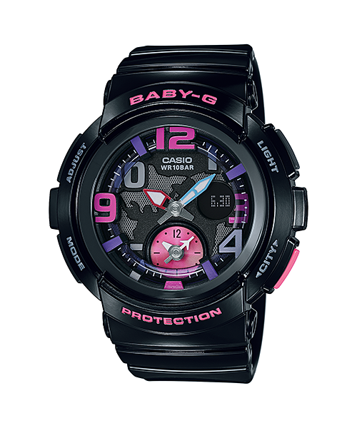 นาฬิกาข้อมือผู้หญิง สีดำ CASIO BABY-G BGA-190-1B BGA-190-1B,นาฬิกา คา สิ โอ เบบี้ จี, นาฬิกา เบบี้ จี, นาฬิกา เบบี้ จี ผู้หญิง, นาฬิกา baby g, นาฬิกา baby g ผู้หญิง,