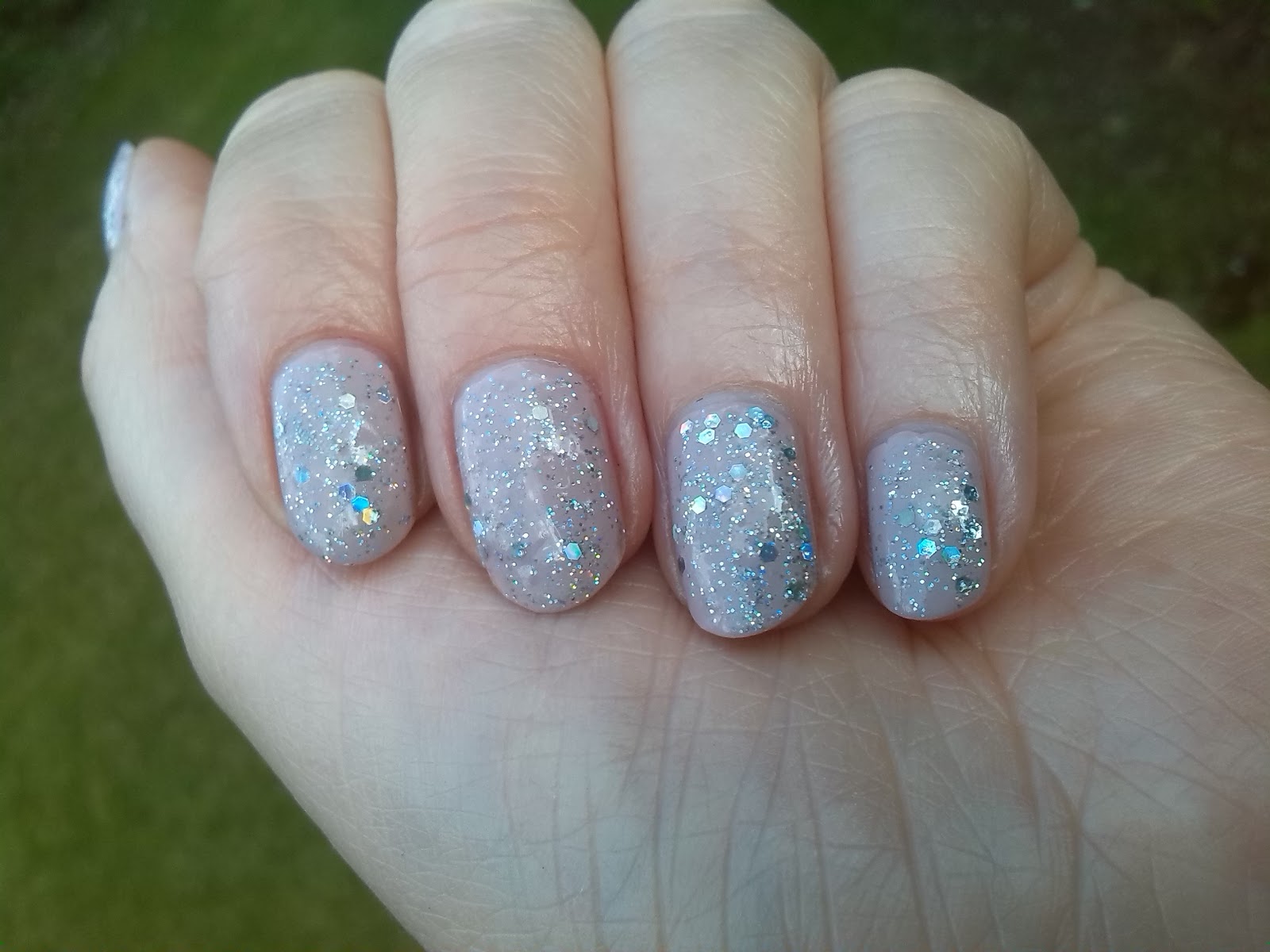 Nails Inc George Street and OPI Servin' Up Sparkle