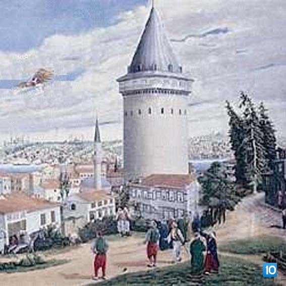 Dünyada Roketle İlk Osmanlı Uçmuştur T.İ.M