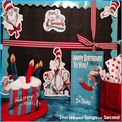 Host a sensational Hat's Off To Reading celebration in honor of Dr. Seuss' birthday with decor and more from Party City! Find colorful, creative accessories, paper products, costumes, and treats that your students will love as they look through their favorite books!