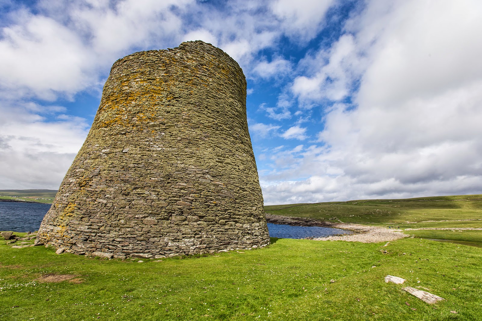 Mousa Broch, The Shetland Islands, Scotland Mousa Broch, The Shetland Islands, Scotland, Britain