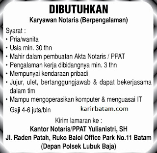 Loker Di Notaris