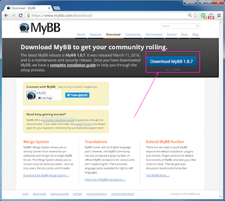 Install MyBB 1.8.7  forum on Windows 7 with XAMPP tutorial 2