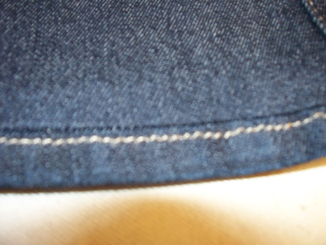 sewcreatelive: How to Shorten a Topstitched Hem for Jeans and Casual Pants