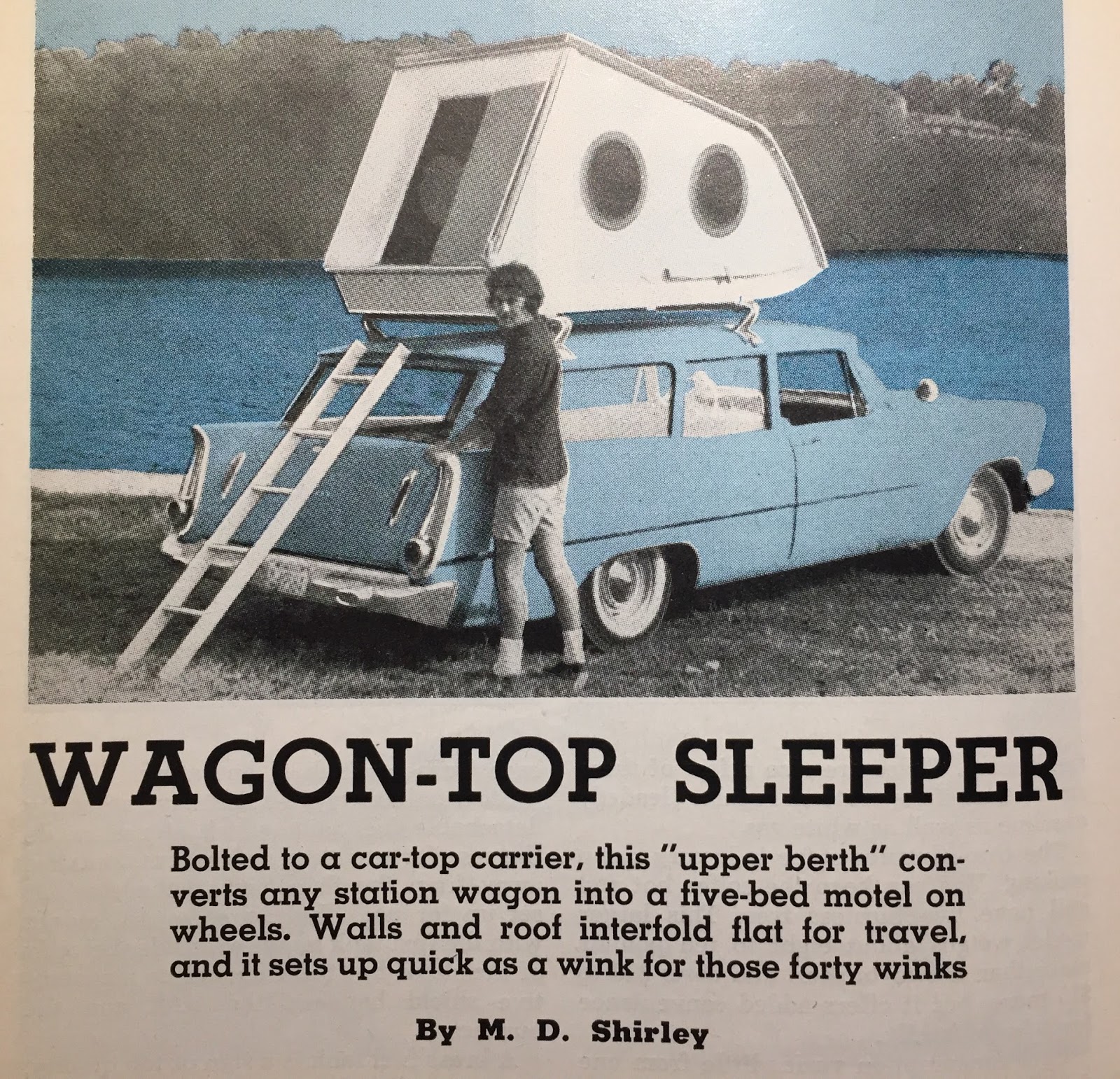 WA6PZB: Folding Camper Design II