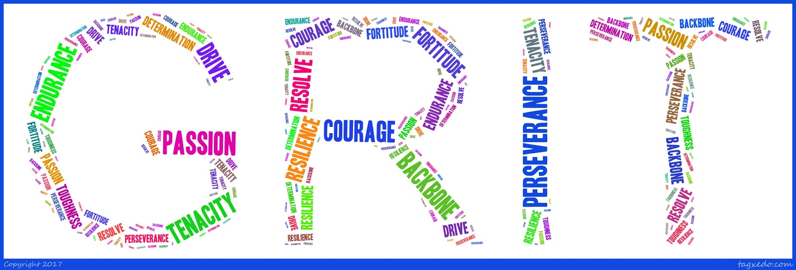 GANTT'S GIFTS My LIFE WORD GRIT