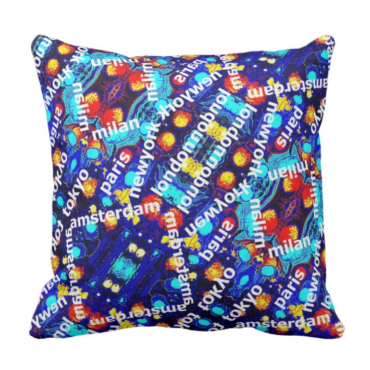 Artmiabo Art Gallery Abstract Art Inspired Throw Pillows, Accent