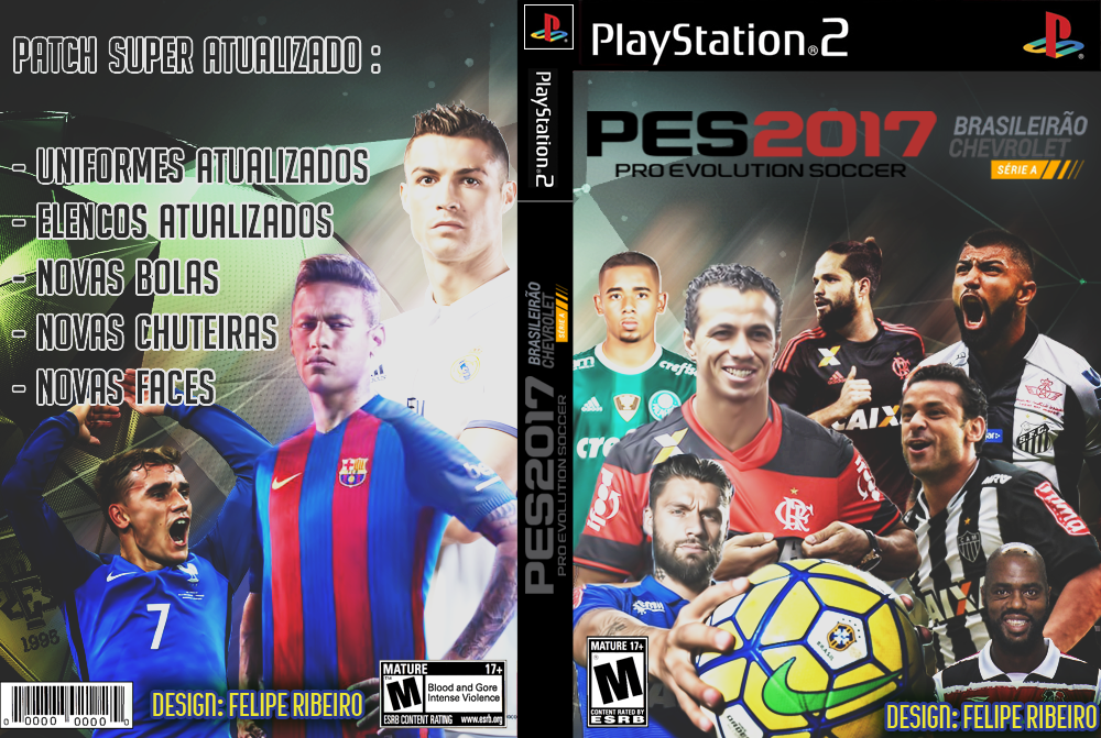 Pes Brazucas Ps2 - DOWLOAD PES2017 BRAZUKAS