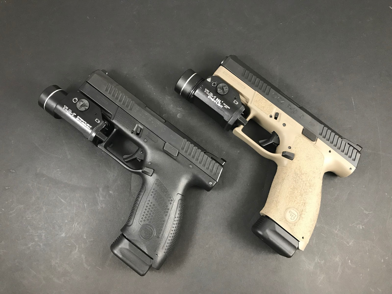 CZ P-10C - 1200 & 400 rounds, stippling and modification testing. 