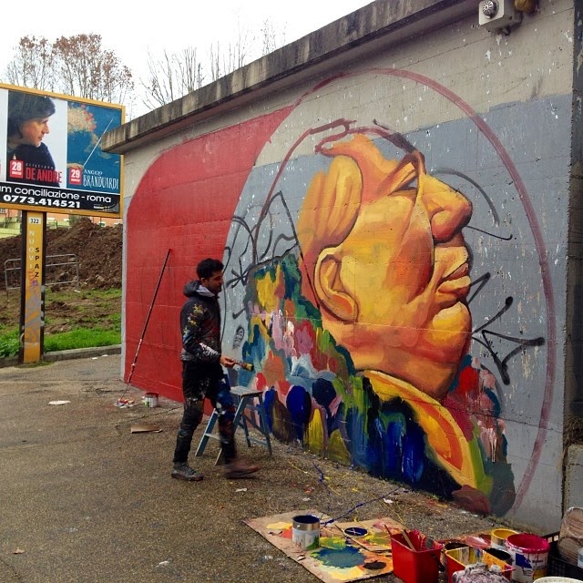 EVER Metaphor” New Mural Rome, Italy StreetArtNews