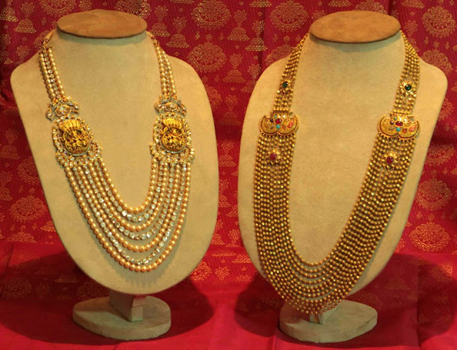 Latest Kundan Pearls Haram Sets