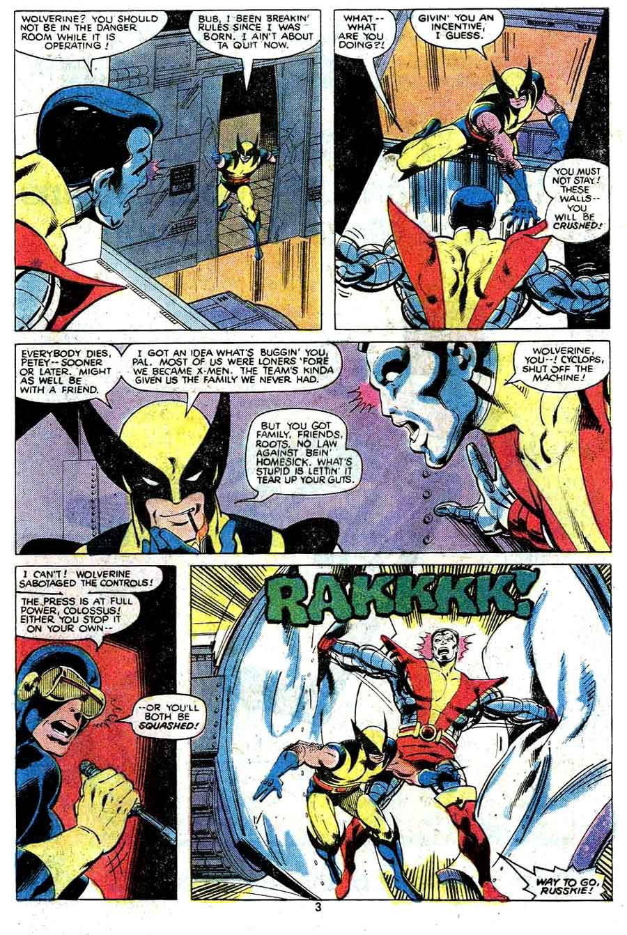 X-men v1 #122 marvel comic book page art by John Byrne