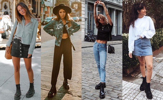 looks with dr martens