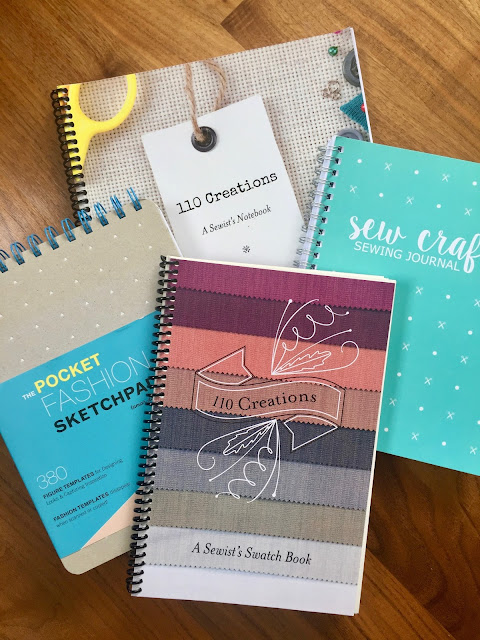 Diary of a Chain Stitcher: Planning a Handmade Wardrobe with Sewing Journals and Swatch Books
