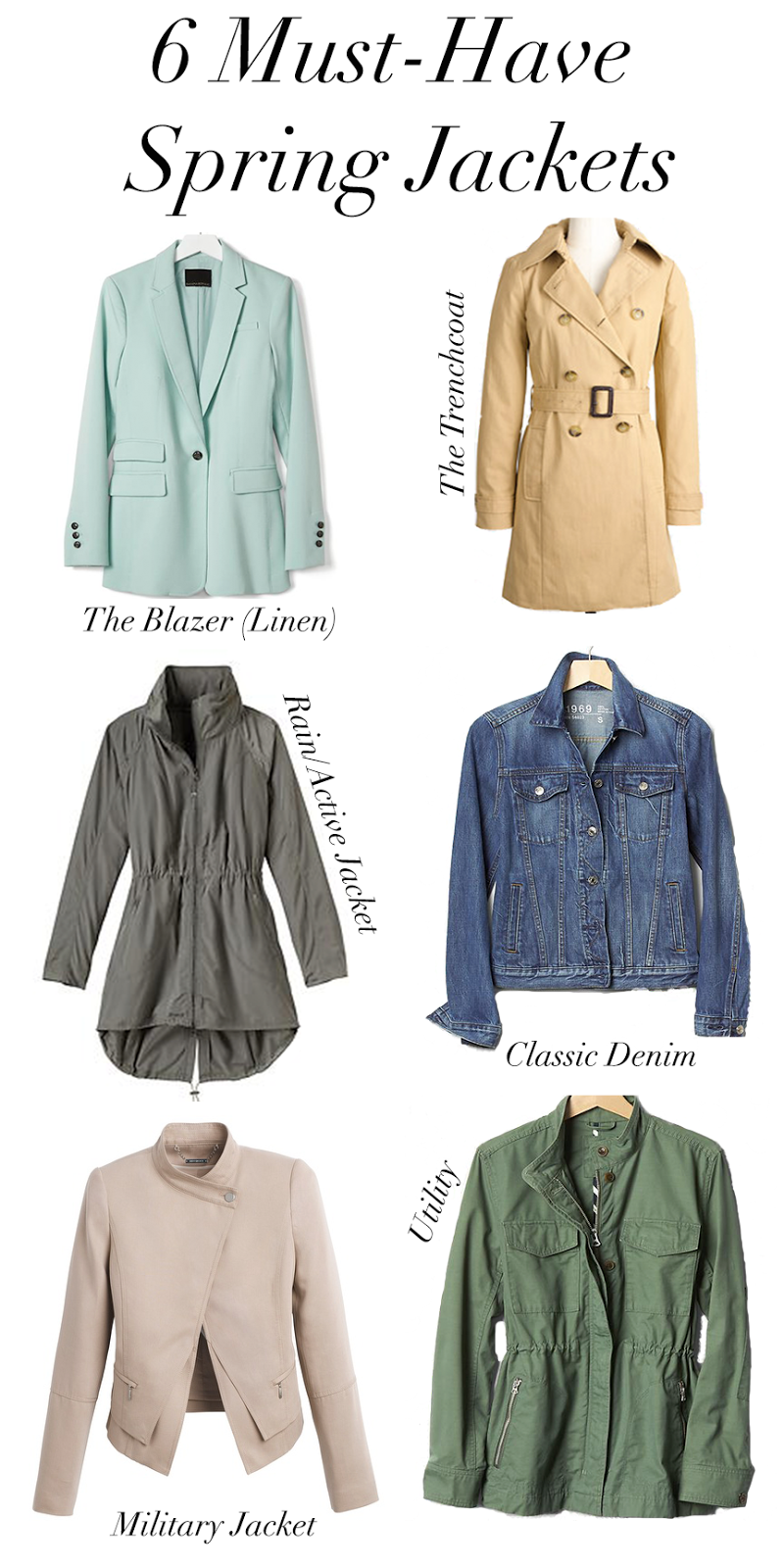 The 6 Best Spring Jackets - Tay Meets World