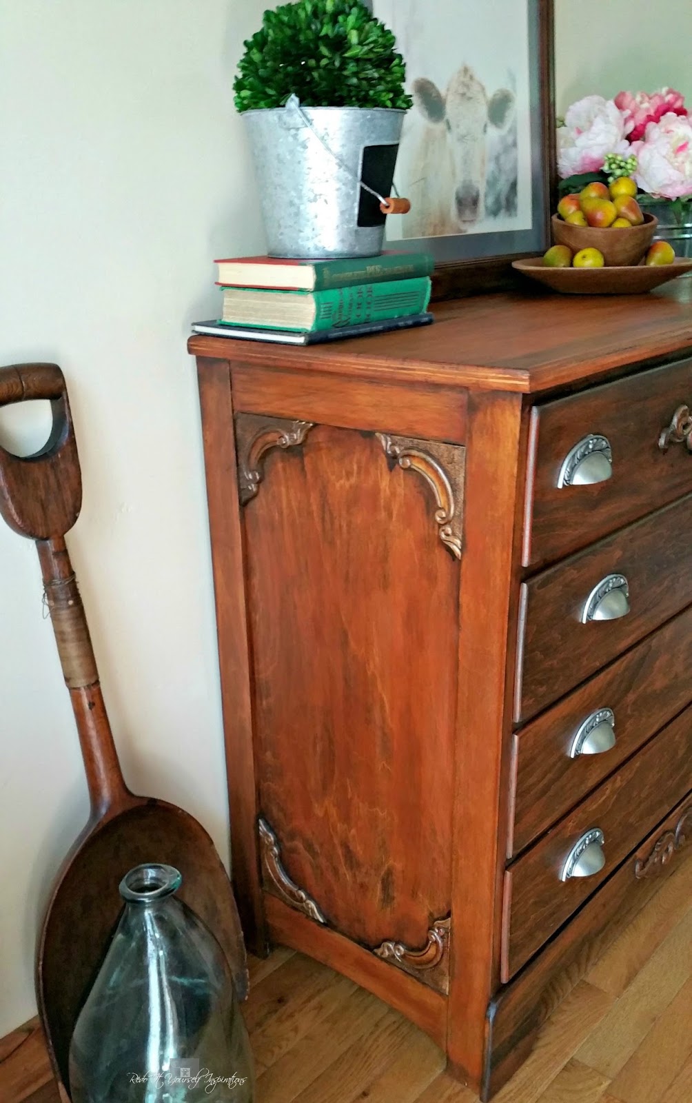 Plain to Classy Antique Chest of Drawers Redo Redo It Yourself