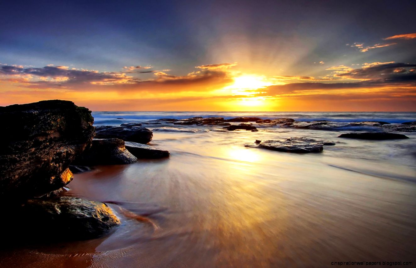 Beautiful Beach Sunrise