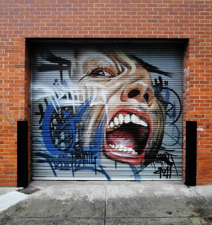 Australia's Spray Painting