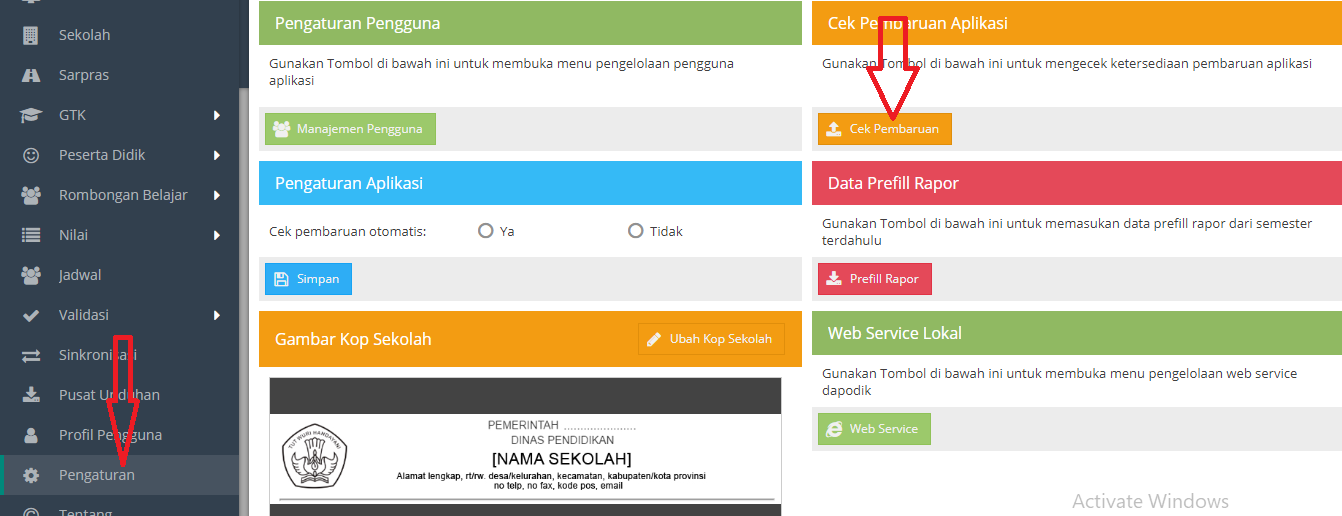 Cara Update Pembaharuan Dapodik 2019 2019 A Ke Dapodik 2019 B Siap Belajar