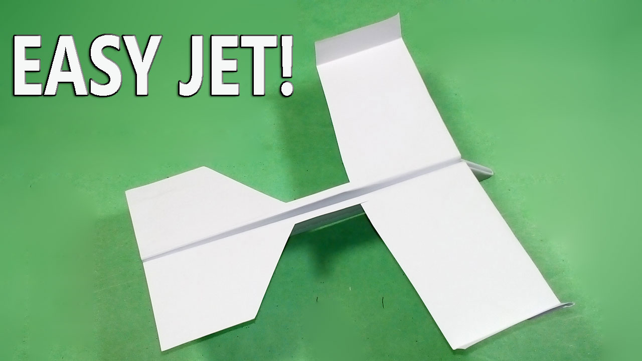 Easy Paper Fighter Jet How to make an Easy Paper Fighter Jet BEST